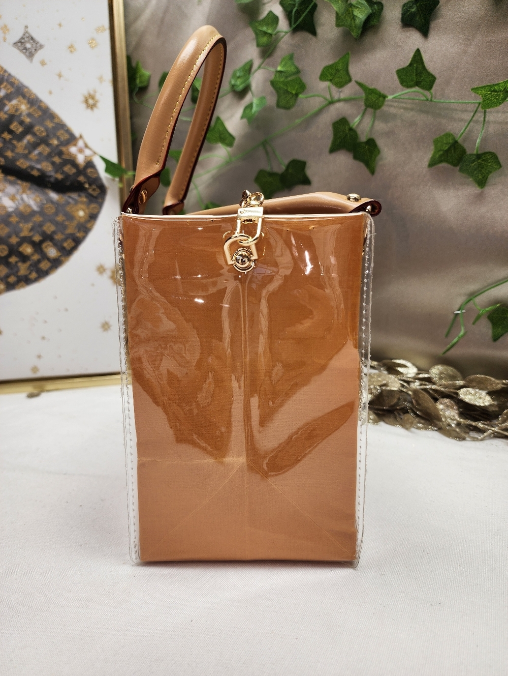 Authentic Louis Vuitton Retail Shopping Bag in A PVC Tote - Picture 7 of 12